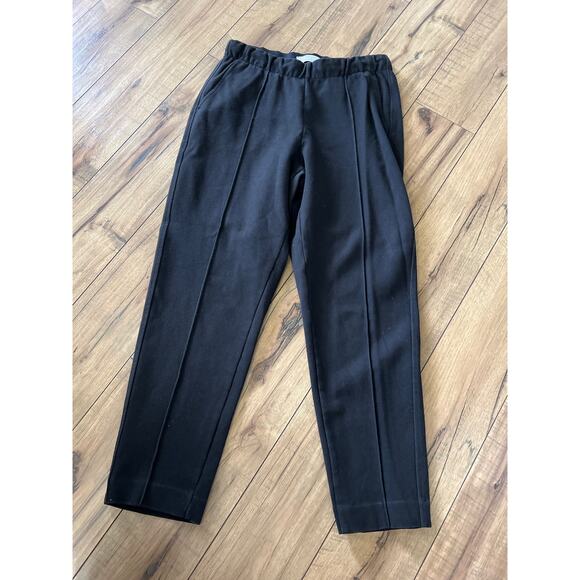 Everlane size small black pull on cropped pants - Picture 1 of 5